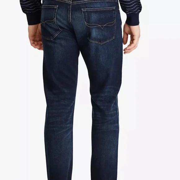 Jeans Only! Gently Used - POLO RALPH LAUREN Men Varick Slim Straight Jeans 38x34 - Picture 9 of 12